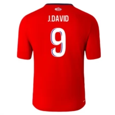 Lille OSC J.David 9 Kotipelipaita 2024-25 Jalkapallo Pelipaidat Peliasut