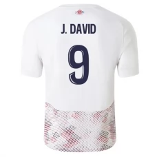Lille OSC J.David 9 Vieraspelipaita 2024-25 Jalkapallo Pelipaidat Peliasut