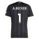 Liverpool FC A.Becker 1 Maalivahdin Kolmas Pelipaita 2025-26 Jalkapallo Pelipaidat Peliasut