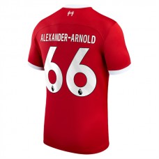 Liverpool FC Alexander-Arnold 66 Kotipelipaita 2023-24 Jalkapallo Pelipaidat Peliasut