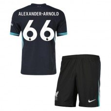 Liverpool FC Alexander-Arnold 66 Lasten Vieraspelipaita 2024-25 Jalkapallo Pelipaidat Peliasut