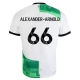 Liverpool FC Alexander-Arnold 66 Vieraspelipaita 2023-24 Jalkapallo Pelipaidat Peliasut