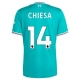Liverpool FC Chiesa 14 Kolmas Pelipaita 2025-26 Jalkapallo Pelipaidat Peliasut