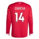 Liverpool FC Chiesa 14 Kotipelipaita 2025-26 Jalkapallo Pelipaidat Peliasut(L/S)