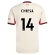 Liverpool FC Chiesa 14 Vieraspelipaita 2025-26 Jalkapallo Pelipaidat Peliasut