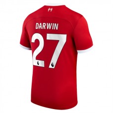 Liverpool FC Darwin 27 Kotipelipaita 2023-24 Jalkapallo Pelipaidat Peliasut
