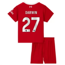 Liverpool FC Darwin 27 Lasten Kotipelipaita 2023-24 Jalkapallo Pelipaidat Peliasut