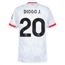 Liverpool FC Diogo J. 20 Kolmas Pelipaita 2024-25 Jalkapallo Pelipaidat Peliasut
