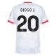 Liverpool FC Diogo J. 20 Kolmas Pelipaita 2024-25 Jalkapallo Pelipaidat Peliasut