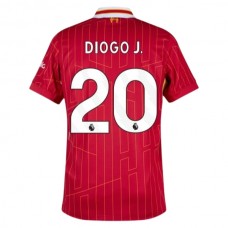 Liverpool FC Diogo J. 20 Kotipelipaita 2024-25 Jalkapallo Pelipaidat Peliasut