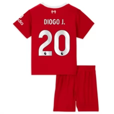 Liverpool FC Diogo J. 20 Lasten Kotipelipaita 2023-24 Jalkapallo Pelipaidat Peliasut