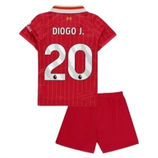 Liverpool FC Diogo J. 20 Lasten Kotipelipaita 2024-25 Jalkapallo Pelipaidat Peliasut