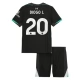Liverpool FC Diogo J. 20 Lasten Vieraspelipaita 2024-25 Jalkapallo Pelipaidat Peliasut