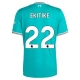 Liverpool FC Ekitike 22 Kolmas Pelipaita 2025-26 Jalkapallo Pelipaidat Peliasut