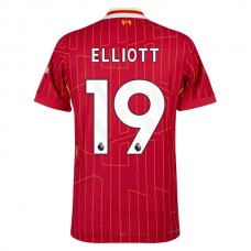 Liverpool FC Elliott 19 Kotipelipaita 2024-25 Jalkapallo Pelipaidat Peliasut