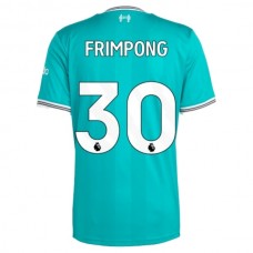 Liverpool FC Frimpong 30 Kolmas Pelipaita 2025-26 Jalkapallo Pelipaidat Peliasut