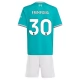 Liverpool FC Frimpong 30 Lasten Kolmas Pelipaita 2025-26 Jalkapallo Pelipaidat Peliasut