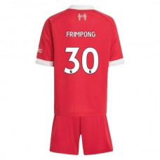 Liverpool FC Frimpong 30 Lasten Kotipelipaita 2025-26 Jalkapallo Pelipaidat Peliasut