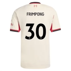 Liverpool FC Frimpong 30 Vieraspelipaita 2025-26 Jalkapallo Pelipaidat Peliasut