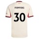 Liverpool FC Frimpong 30 Vieraspelipaita 2025-26 Jalkapallo Pelipaidat Peliasut