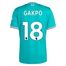 Liverpool FC Gakpo 18 Kolmas Pelipaita 2025-26 Jalkapallo Pelipaidat Peliasut