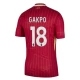 Liverpool FC Gakpo 18 Kotipelipaita 2024-25 Jalkapallo Pelipaidat Peliasut