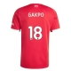 Liverpool FC Gakpo 18 Kotipelipaita 2025-26 Jalkapallo Pelipaidat Peliasut