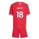 Liverpool FC Gakpo 18 Lasten Kotipelipaita 2025-26 Jalkapallo Pelipaidat Peliasut
