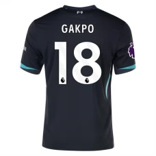 Liverpool FC Gakpo 18 Vieraspelipaita 2024-25 Jalkapallo Pelipaidat Peliasut
