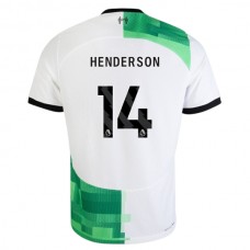 Liverpool FC Henderson 14 Vieraspelipaita 2023-24 Jalkapallo Pelipaidat Peliasut