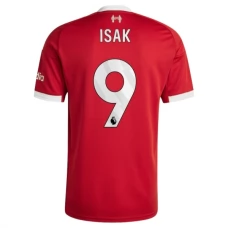 Liverpool FC Isak 9 Kotipelipaita 2025-26 Jalkapallo Pelipaidat Peliasut