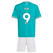 Liverpool FC Isak 9 Lasten Kolmas Pelipaita 2025-26 Jalkapallo Pelipaidat Peliasut