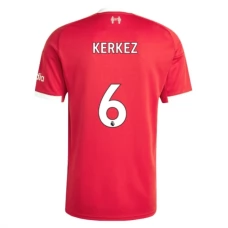 Liverpool FC Kerkez 6 Kotipelipaita 2025-26 Jalkapallo Pelipaidat Peliasut