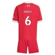 Liverpool FC Kerkez 6 Lasten Kotipelipaita 2025-26 Jalkapallo Pelipaidat Peliasut