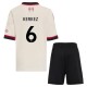 Liverpool FC Kerkez 6 Lasten Vieraspelipaita 2025-26 Jalkapallo Pelipaidat Peliasut