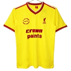 Liverpool FC Kolmas Pelipaita Retro 1985-86 Jalkapallo Pelipaidat Peliasut