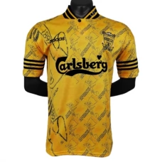 Liverpool FC Kolmas Pelipaita Retro 1994-96 Jalkapallo Pelipaidat Peliasut