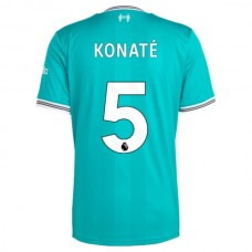 Liverpool FC Konaté 5 Kolmas Pelipaita 2025-26 Jalkapallo Pelipaidat Peliasut