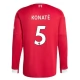 Liverpool FC Konaté 5 Kotipelipaita 2025-26 Jalkapallo Pelipaidat Peliasut(L/S)