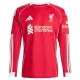 Liverpool FC Frimpong 30 Kotipelipaita 2025-26 Jalkapallo Pelipaidat Peliasut(L/S)