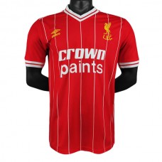 Liverpool FC Kotipelipaita Retro 1981-84 Jalkapallo Pelipaidat Peliasut