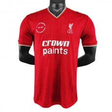 Liverpool FC Kotipelipaita Retro 1985-86 Jalkapallo Pelipaidat Peliasut
