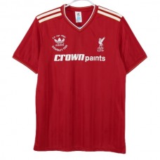 Liverpool FC Kotipelipaita Retro 1986-87 Jalkapallo Pelipaidat Peliasut