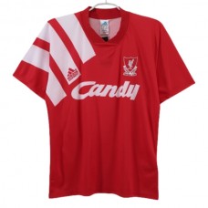 Liverpool FC Kotipelipaita Retro 1991-92 Jalkapallo Pelipaidat Peliasut