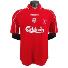 Liverpool FC Kotipelipaita Retro 2000-01 Jalkapallo Pelipaidat Peliasut
