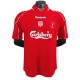 Liverpool FC Kotipelipaita Retro 2000-01 Jalkapallo Pelipaidat Peliasut
