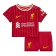Liverpool FC Lasten Kotipelipaita 2024-25 Jalkapallo Pelipaidat Peliasut