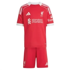 Liverpool FC Lasten Kotipelipaita 2025-26 Jalkapallo Pelipaidat Peliasut