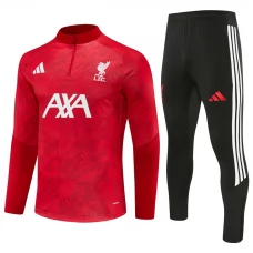 Liverpool FC Lasten Tracksuit 2026-27 - 1-4 Zip Punainen