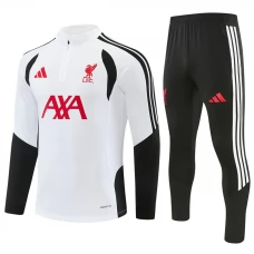 Liverpool FC Lasten Tracksuit 2026-27 - 1-4 Zip Valkoinen